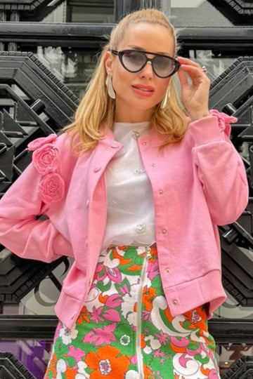 Roses Blouse - Pink