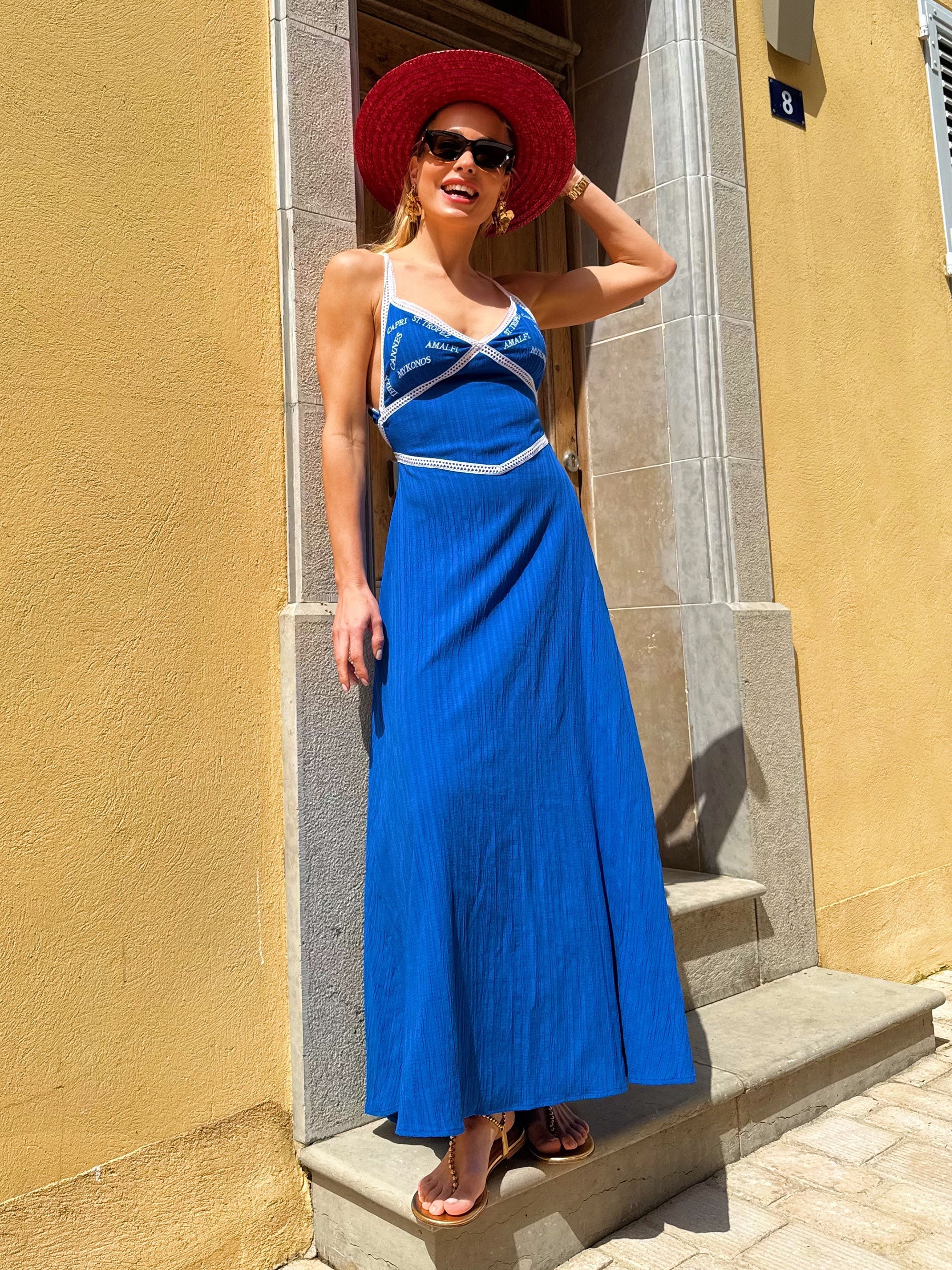 Breeze Dress - Sax