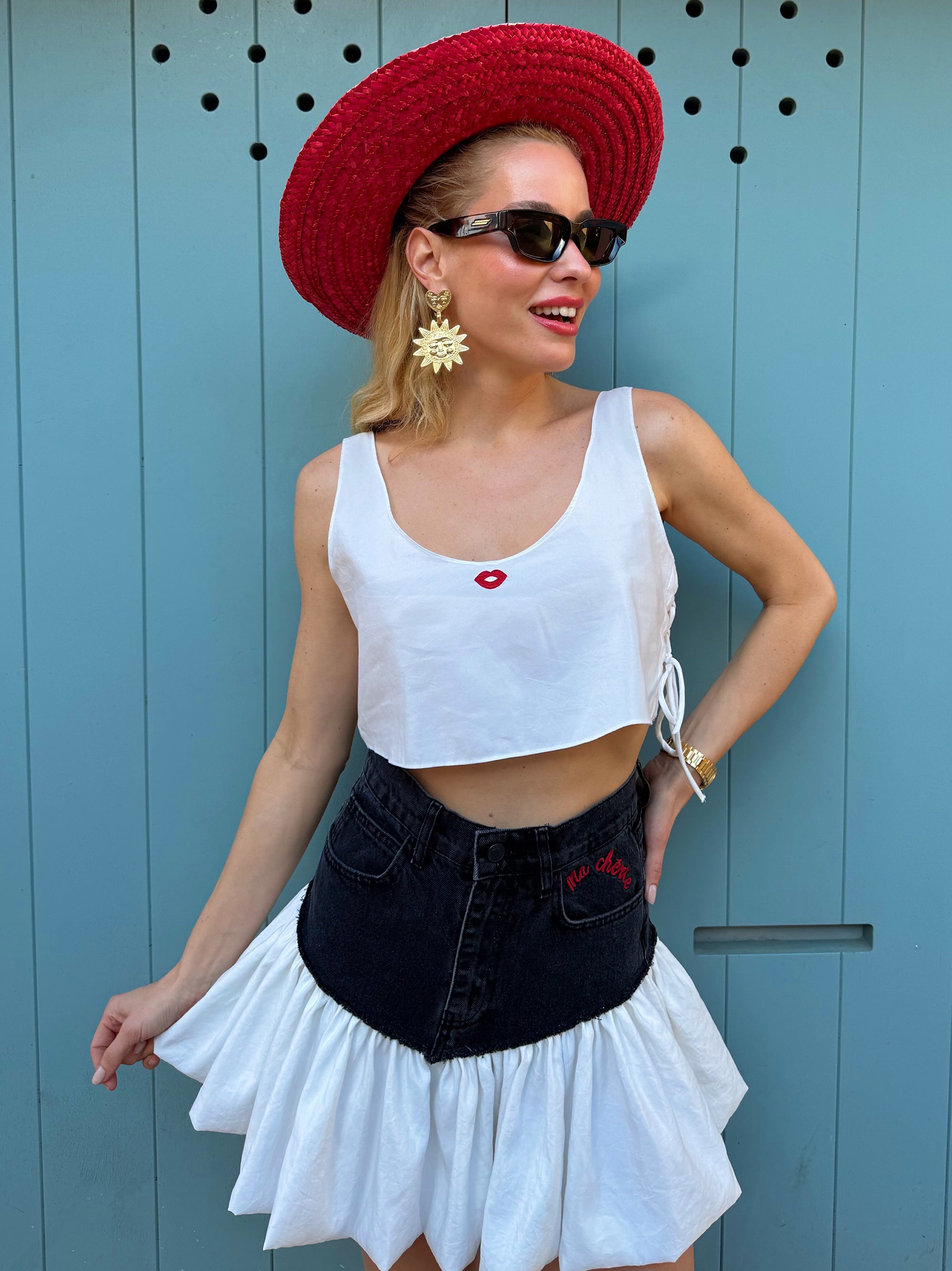 Viva Jean Skirt - Black
