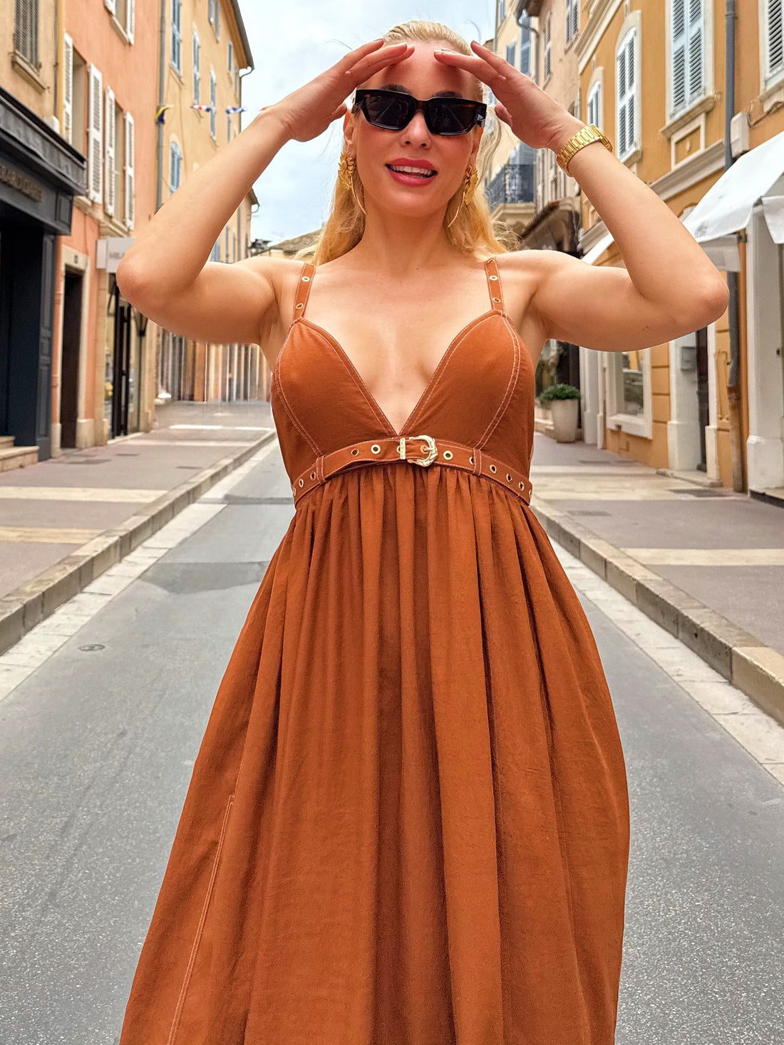 Daydream Dress - Brown