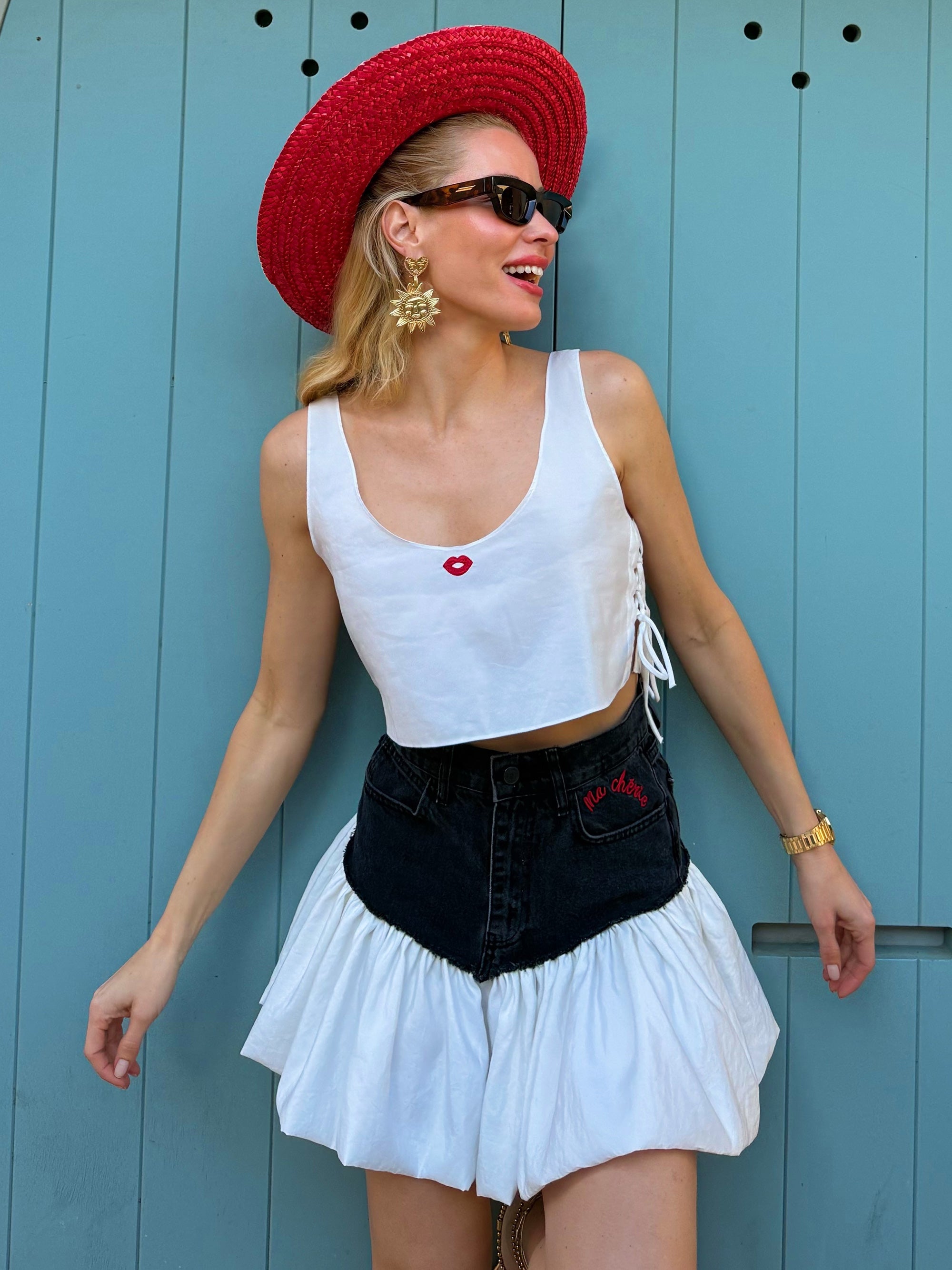 Viva Jean Skirt - Black