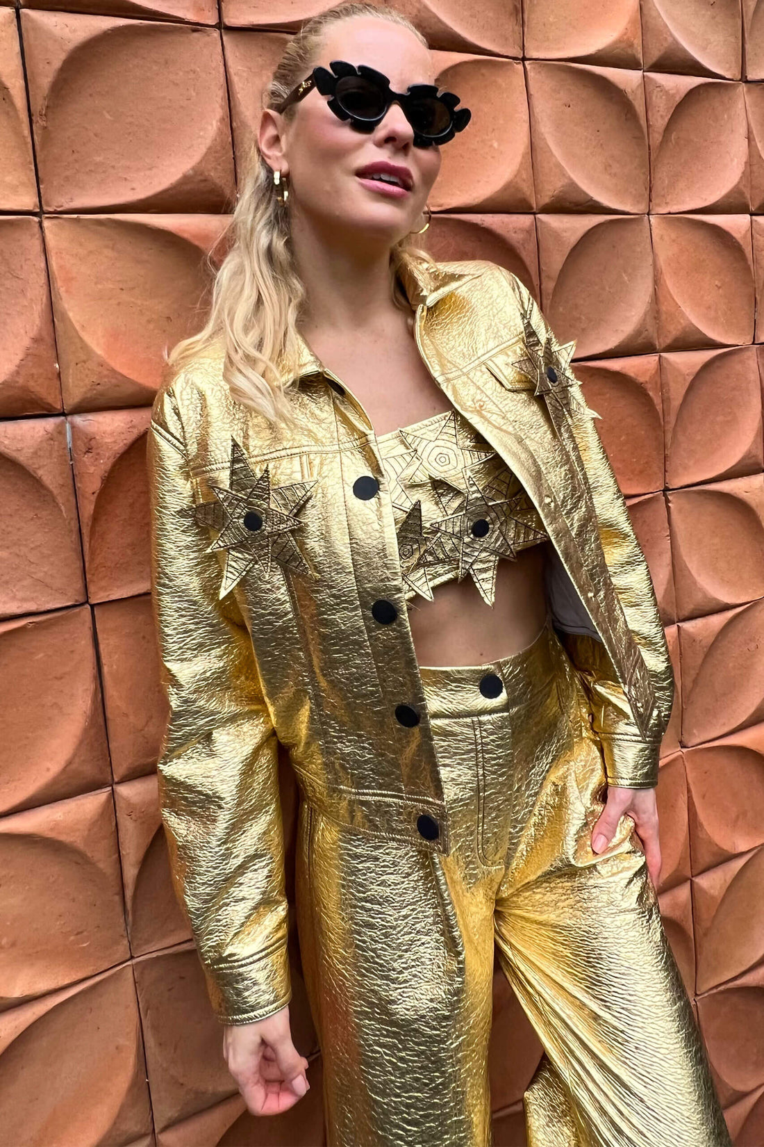 Sparkle Jacket - Gold