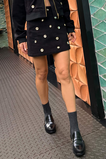 Diamond Skirt - Black