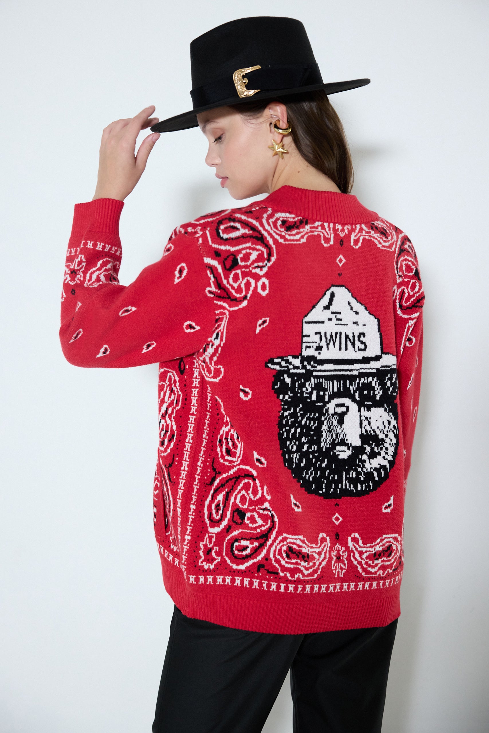 Magic Cardigan - Red