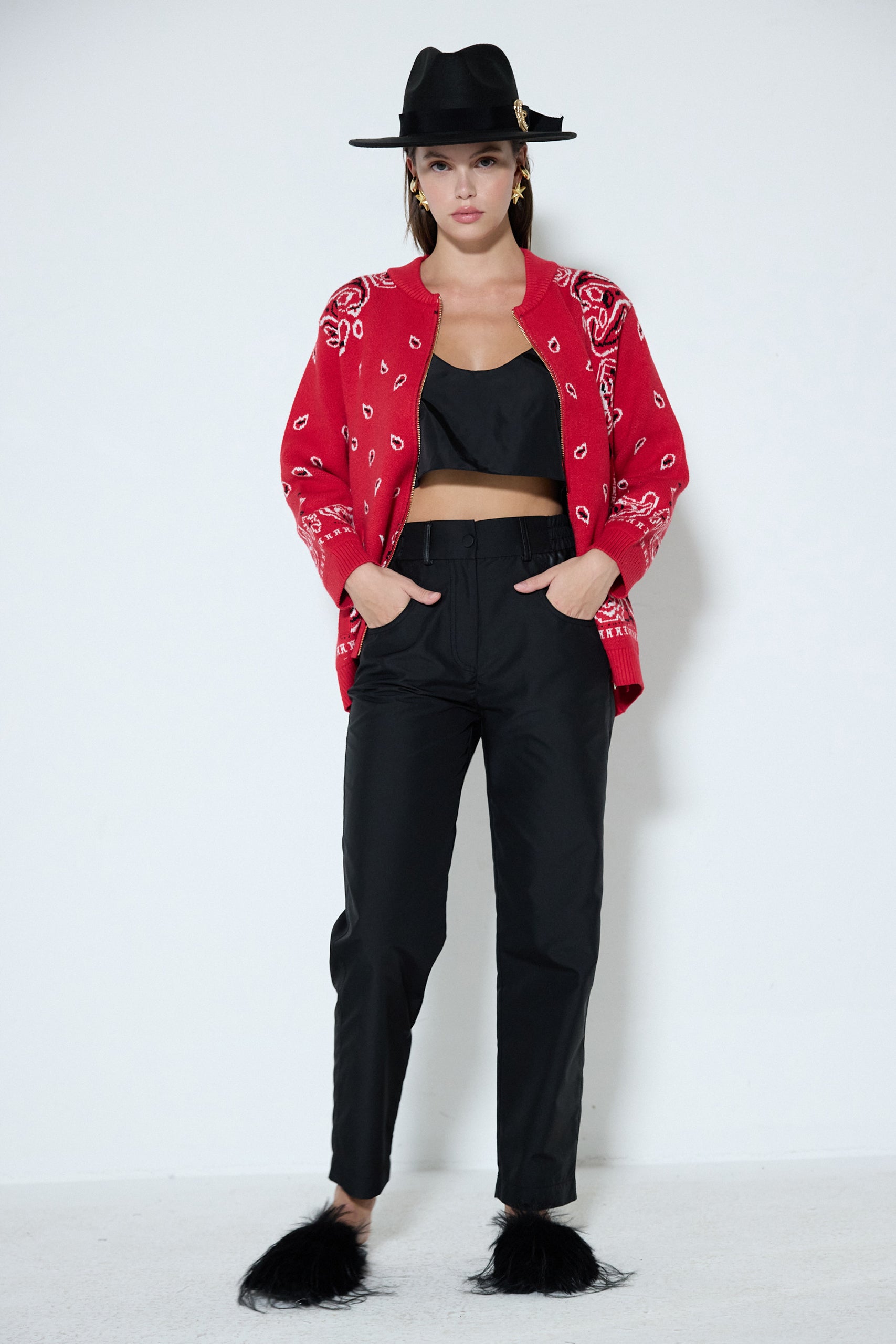 Magic Cardigan - Red
