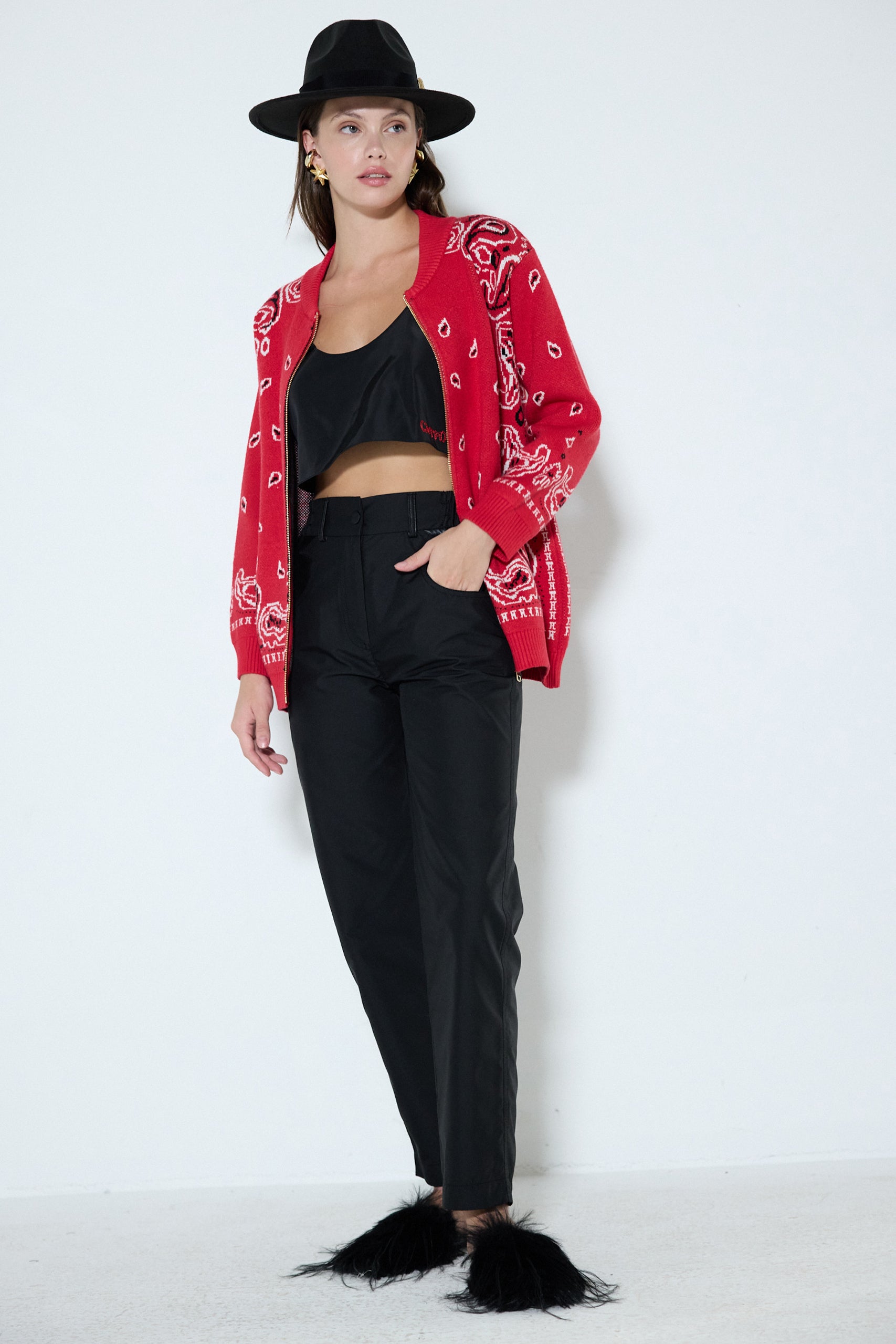 Magic Cardigan - Red