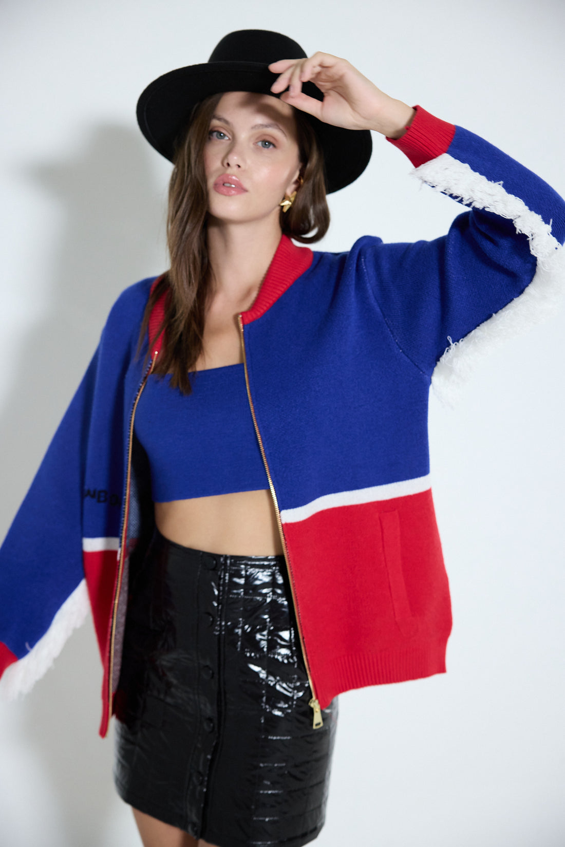 Cowboy Cardigan - Blue