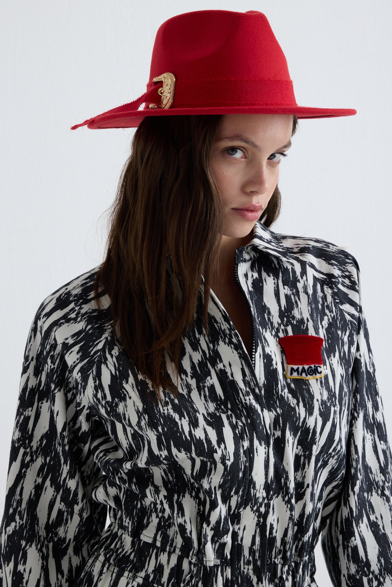 Cowboy Hat - Red