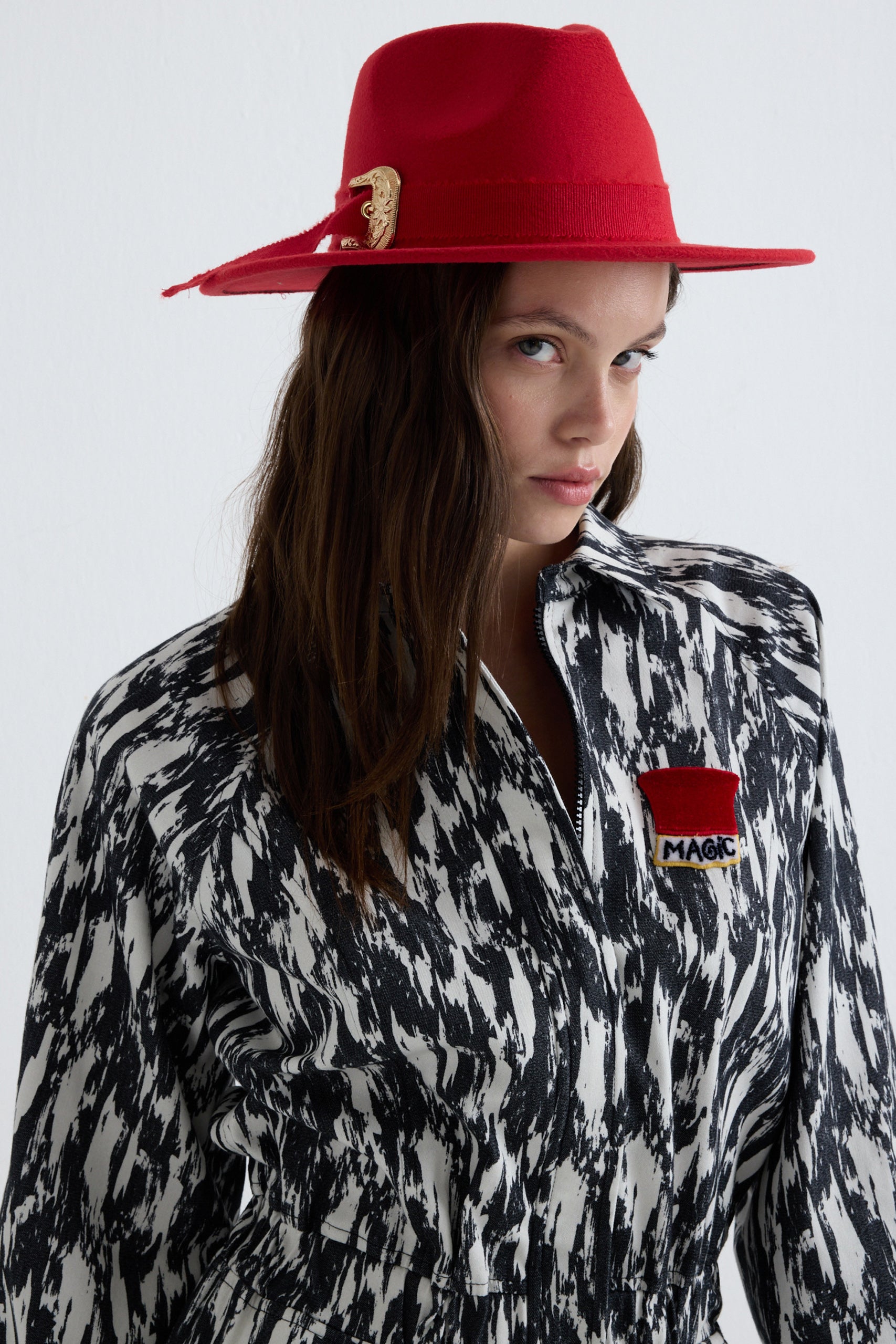 Cowboy Hat - Red