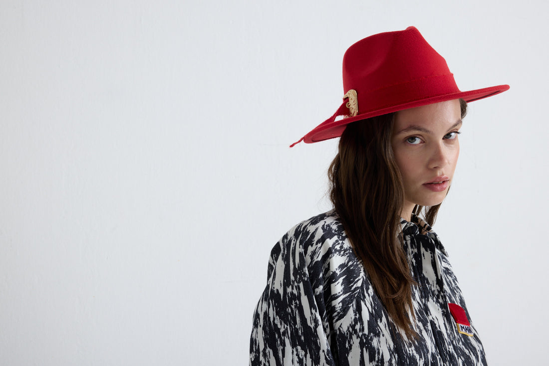 Cowboy Hat - Red