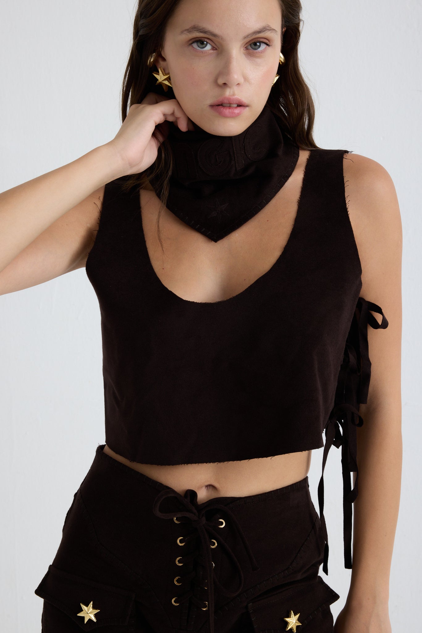 Bianca Scarf - Brown