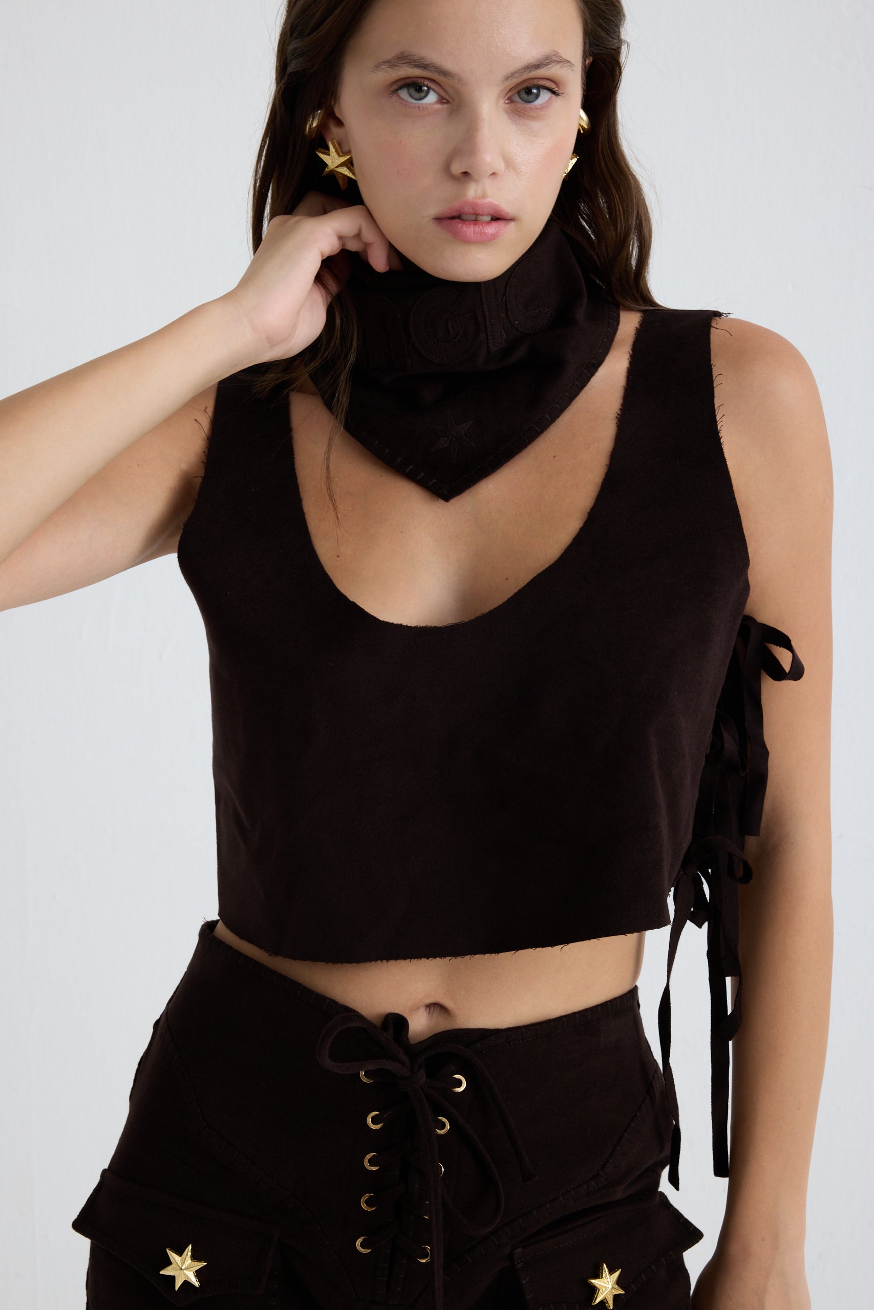 Bianca Scarf - Brown