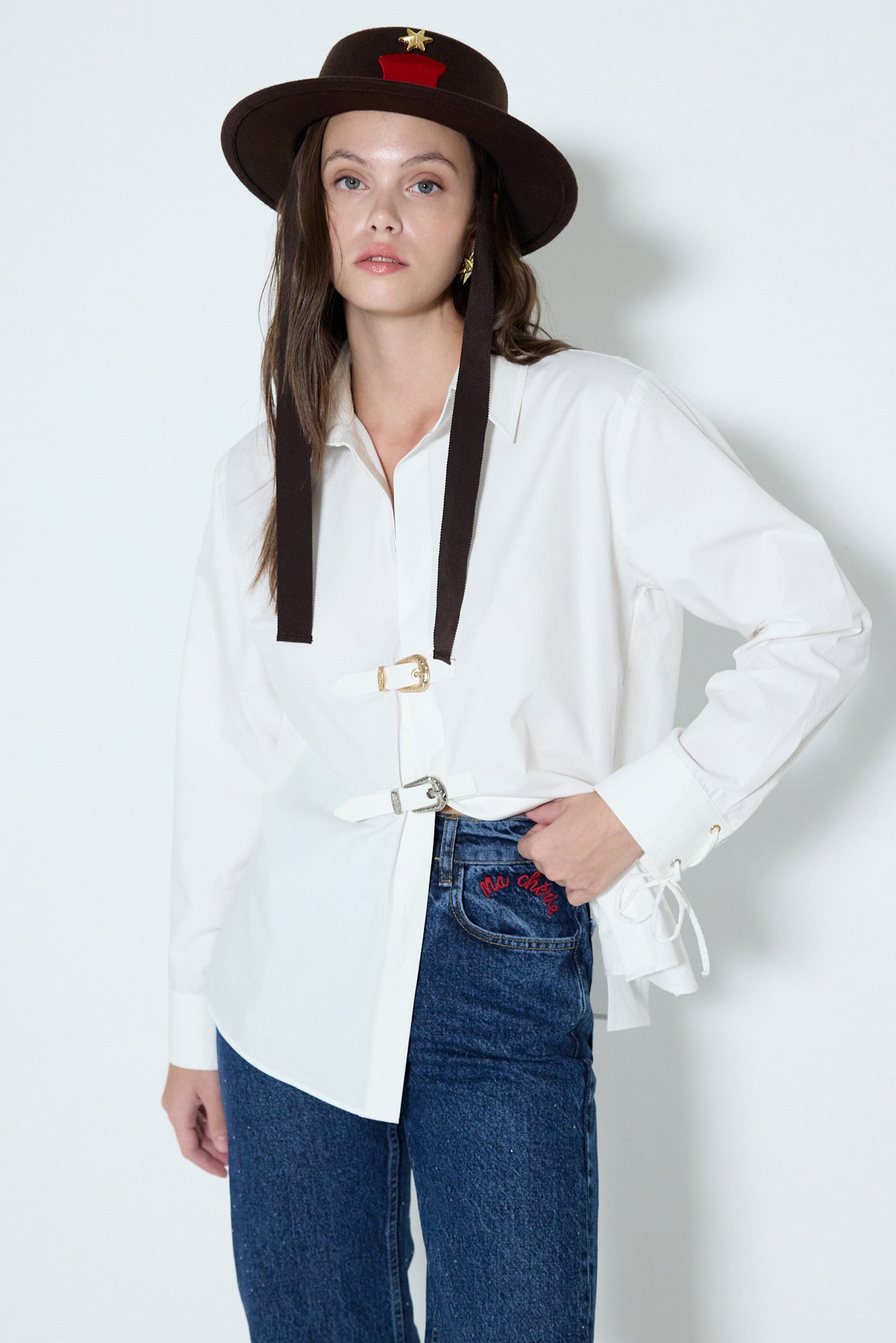 Veronica Shirt - White