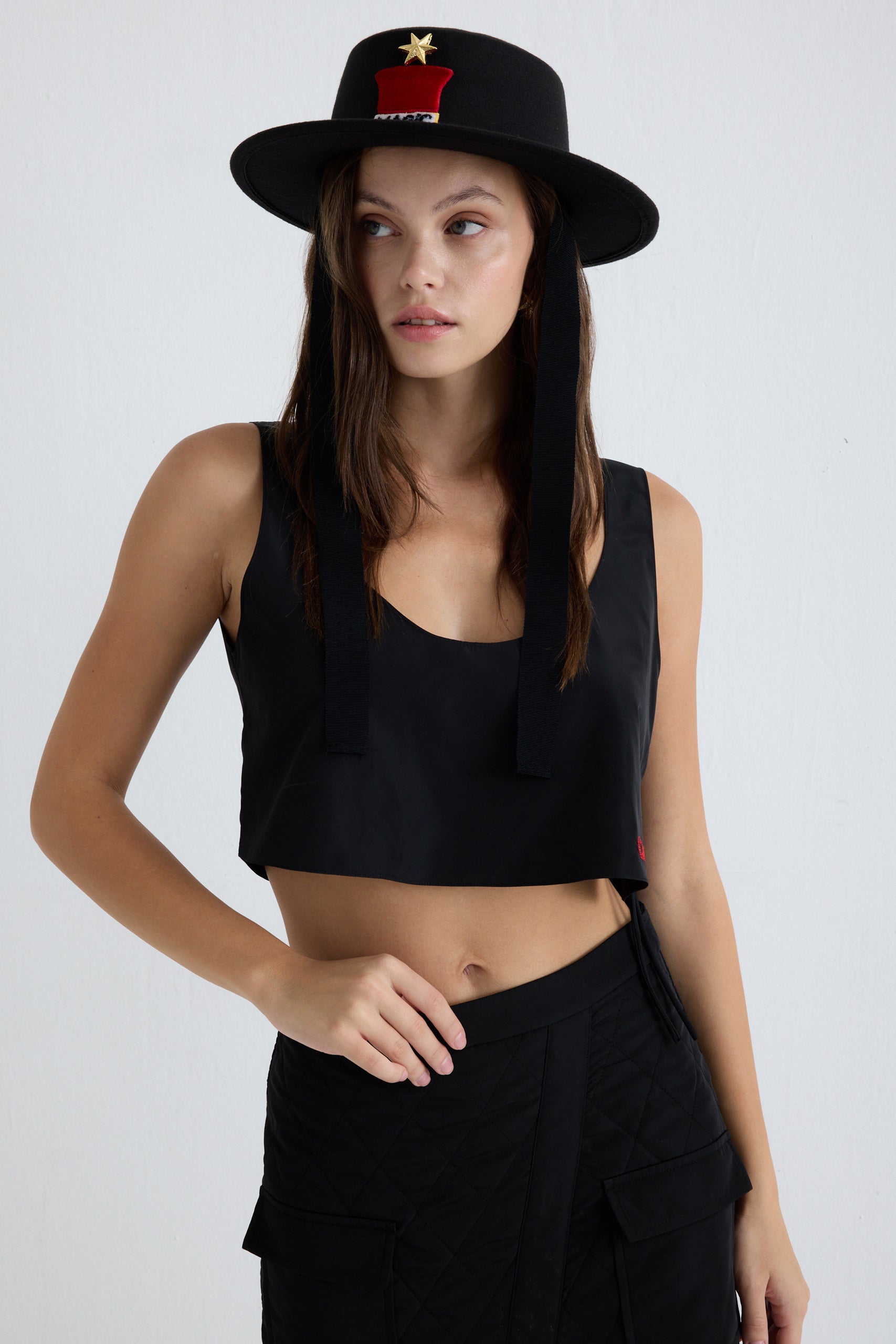 Lotus Skirt - Black