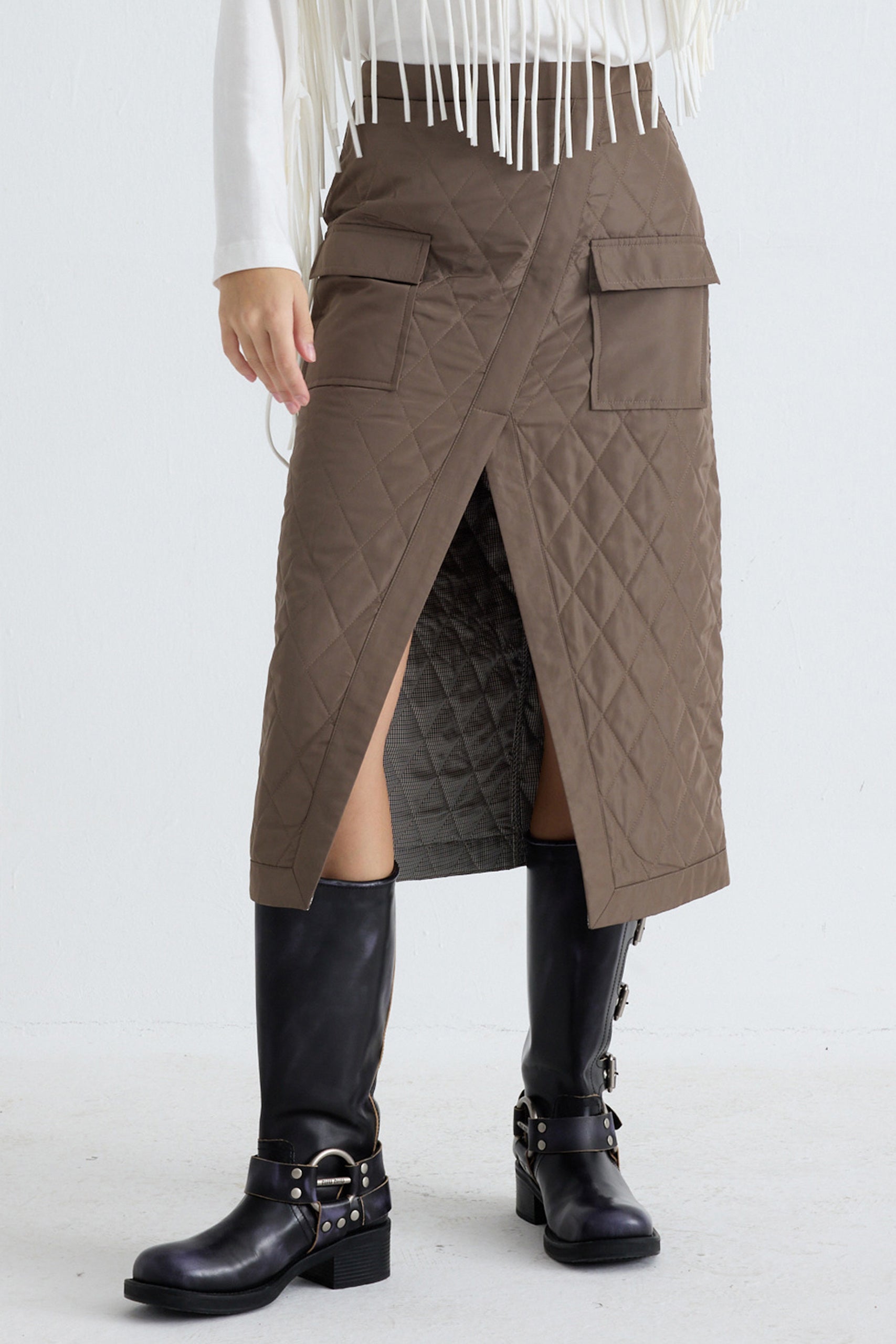 Lotus Skirt - Mink