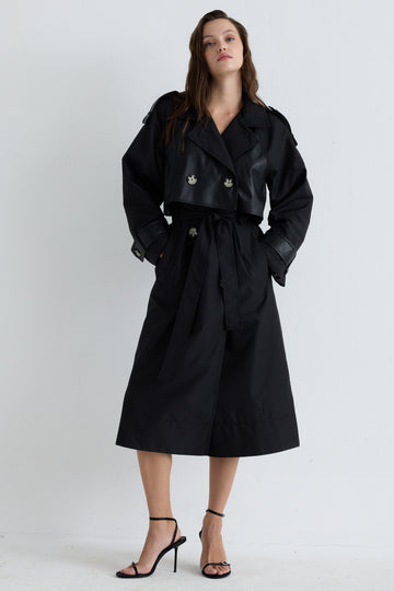 Ciao Trenchcoat - Black