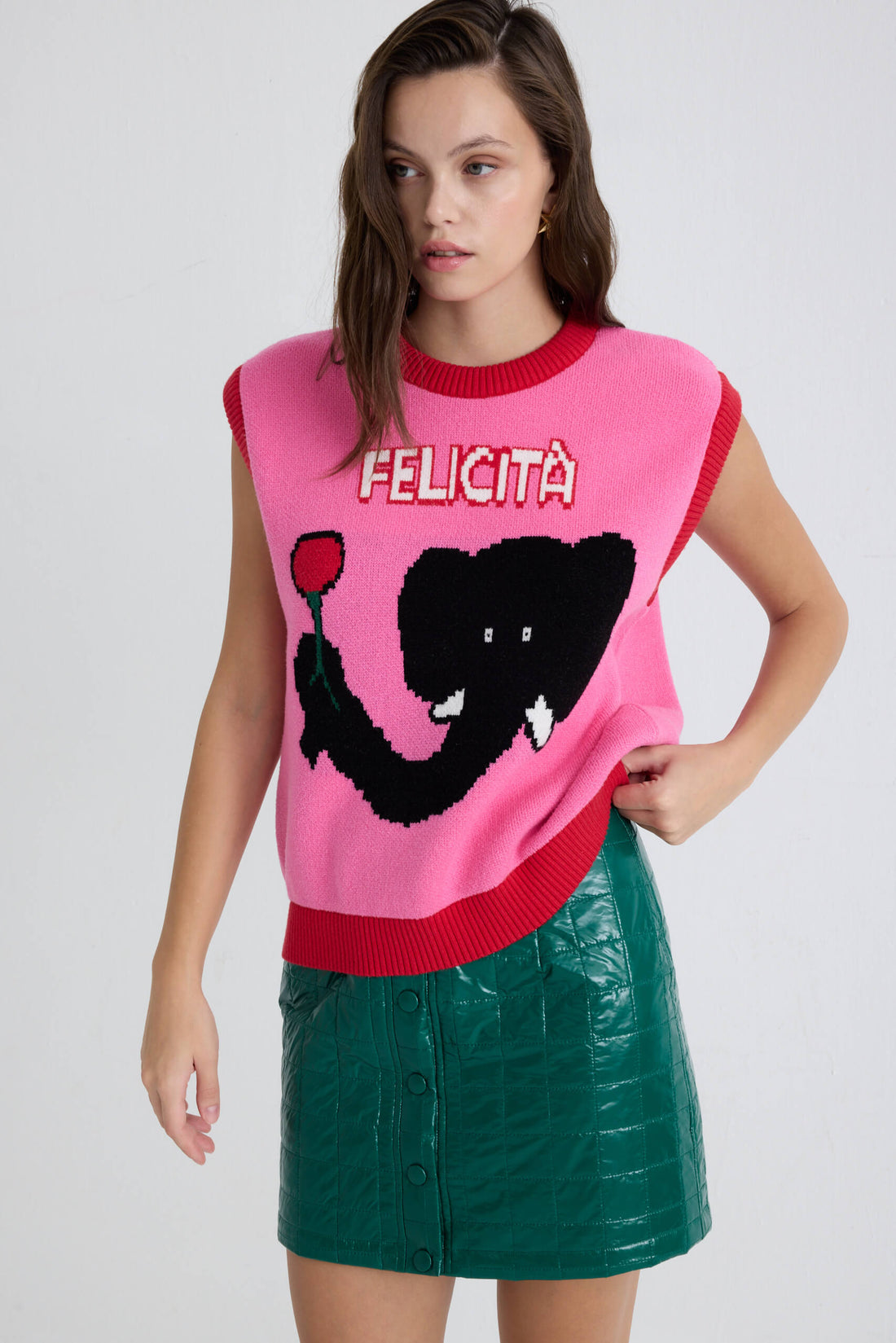 Felicita Vest - Pink