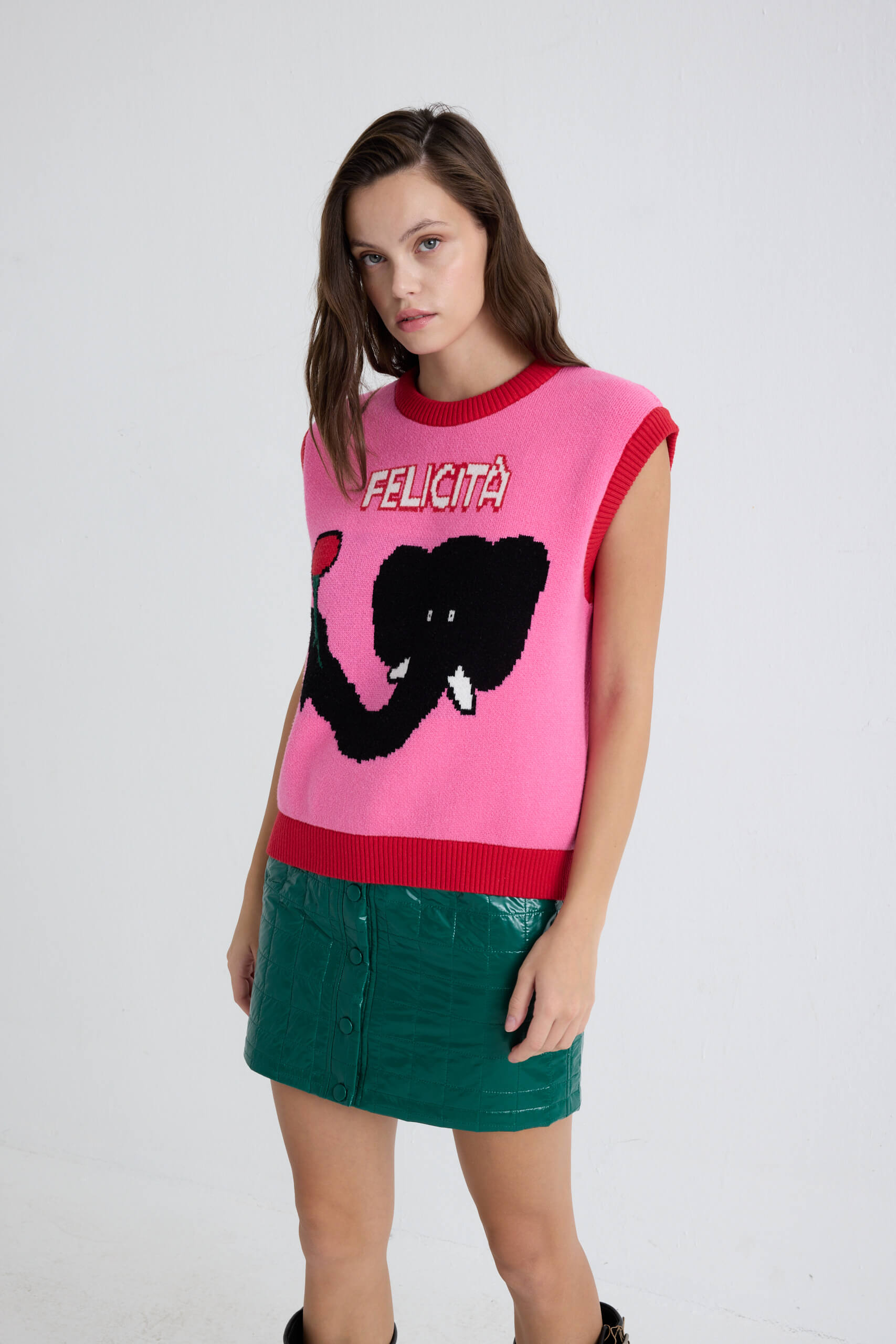 Felicita Vest - Pink