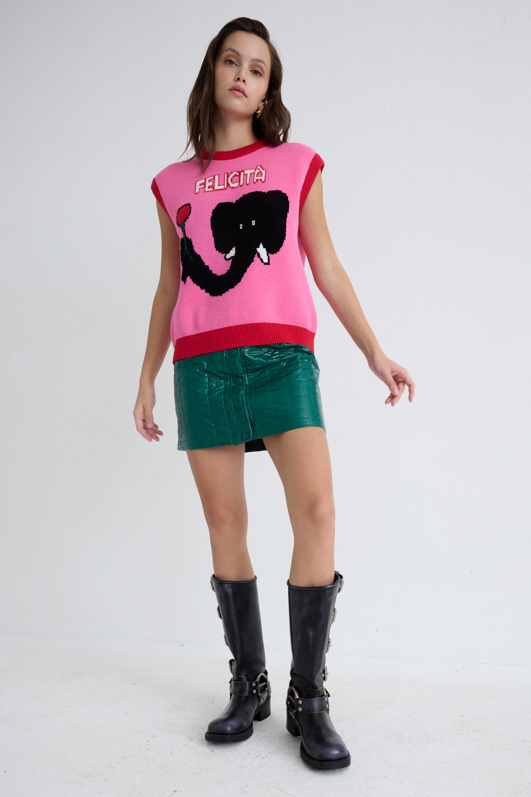 Felicita Vest - Pink