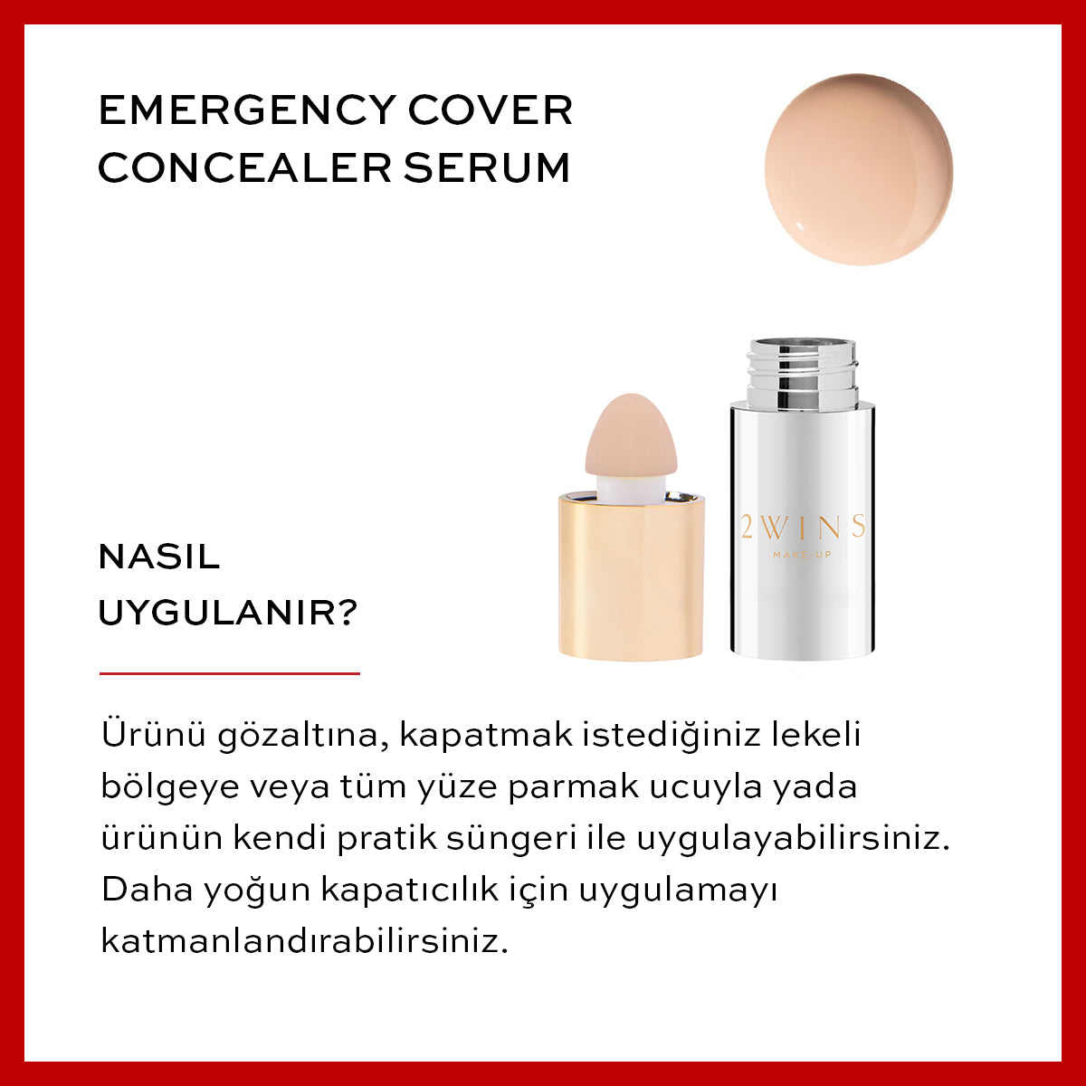 Emergency Cover Concealer Serum