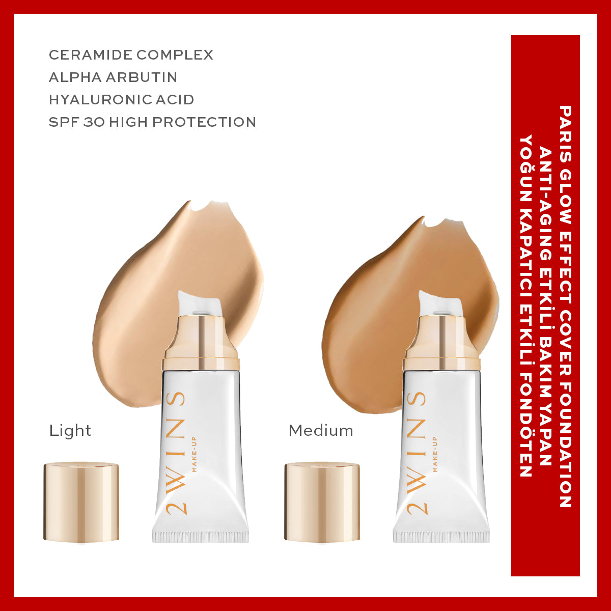 Paris Glow Effect Cover Foundation