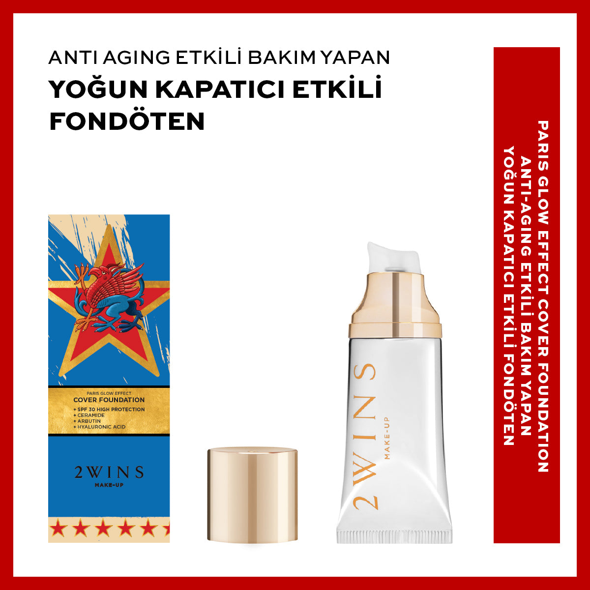 Paris Glow Effect Cover Foundation