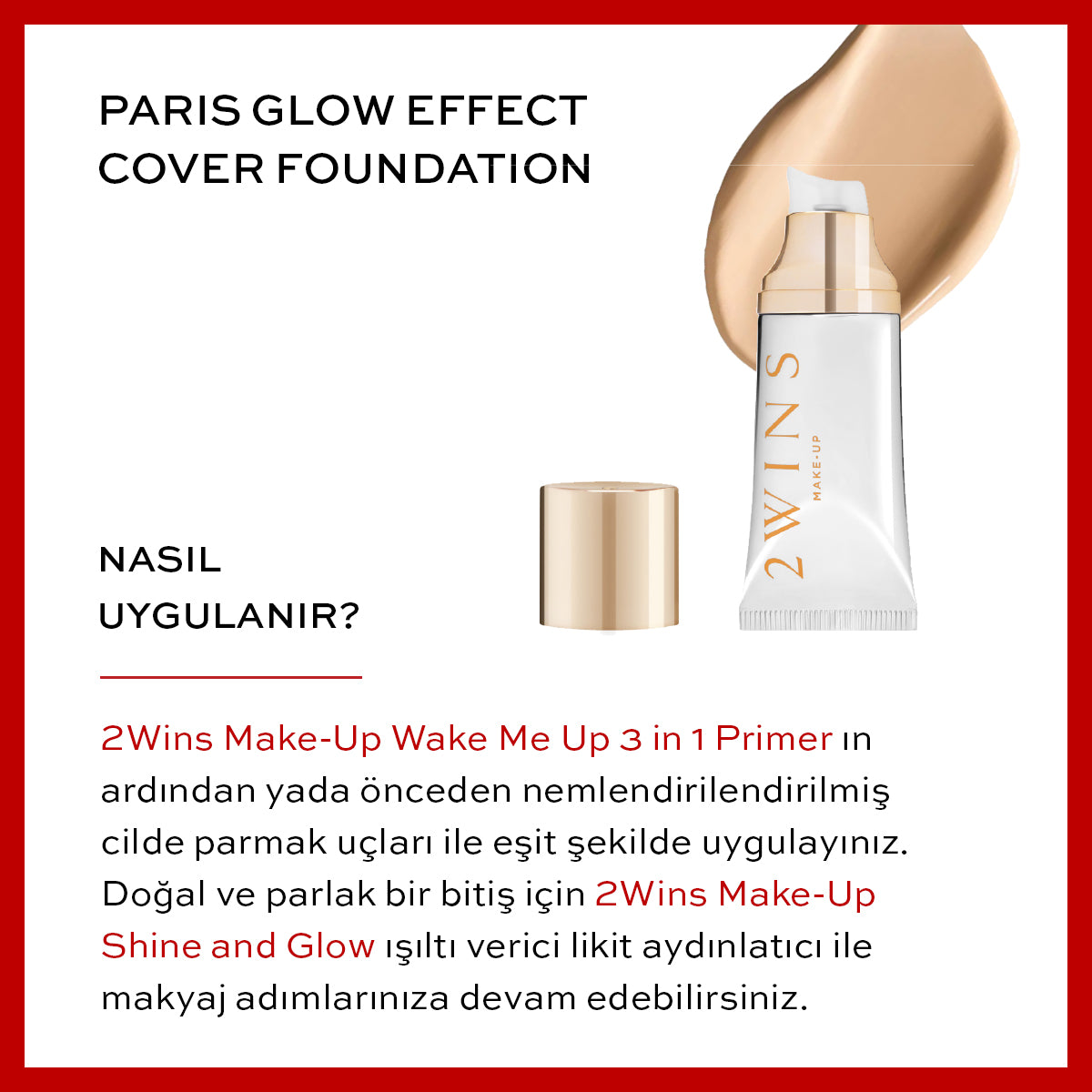 Paris Glow Effect Cover Foundation