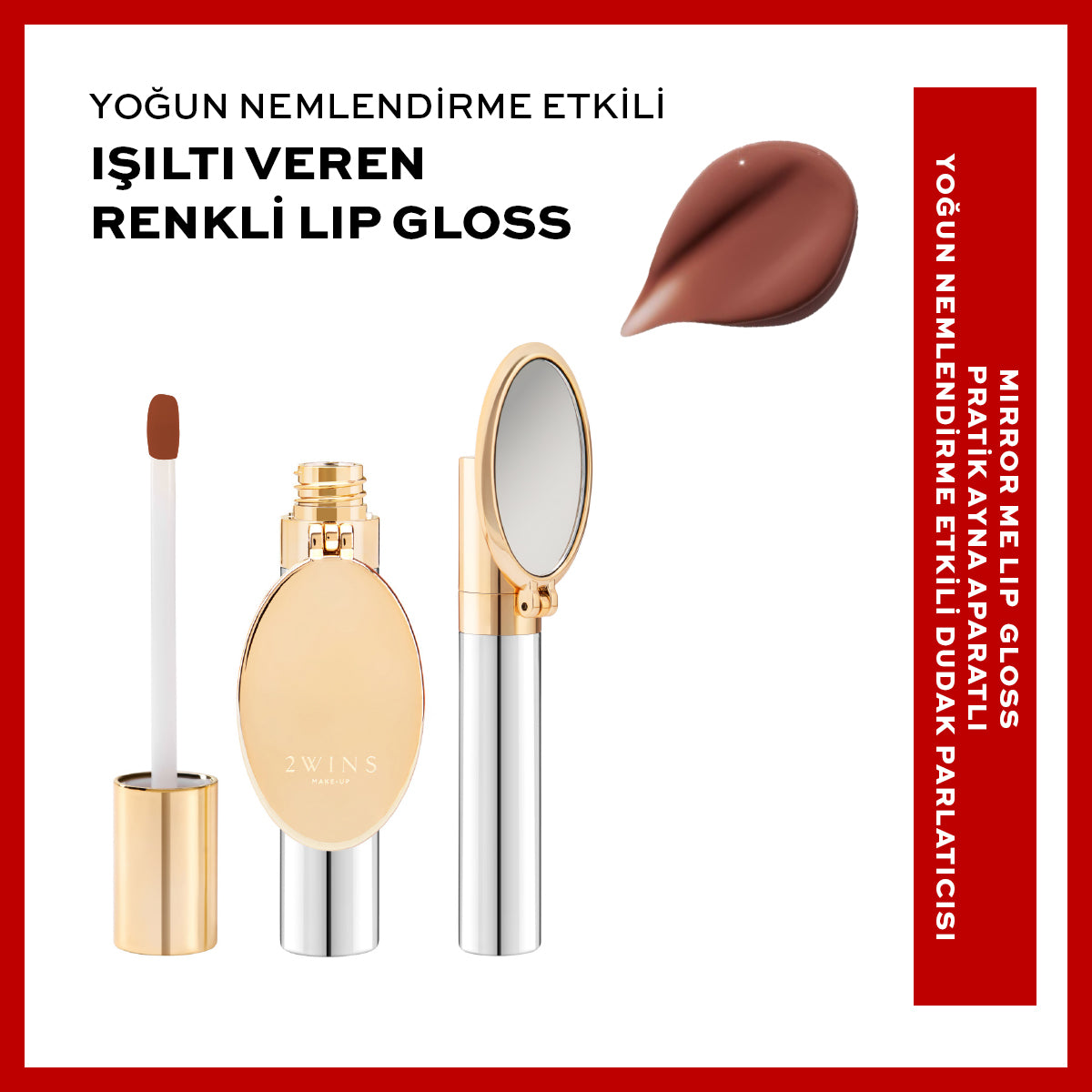 Mirror Me Lip Gloss | Caramel Dream