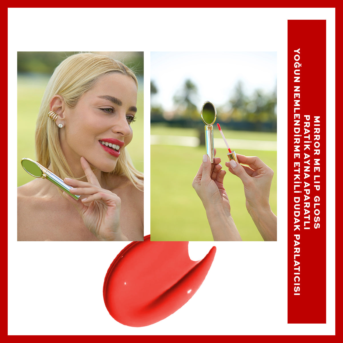 Mirror Me Lip Gloss | Red Toffee