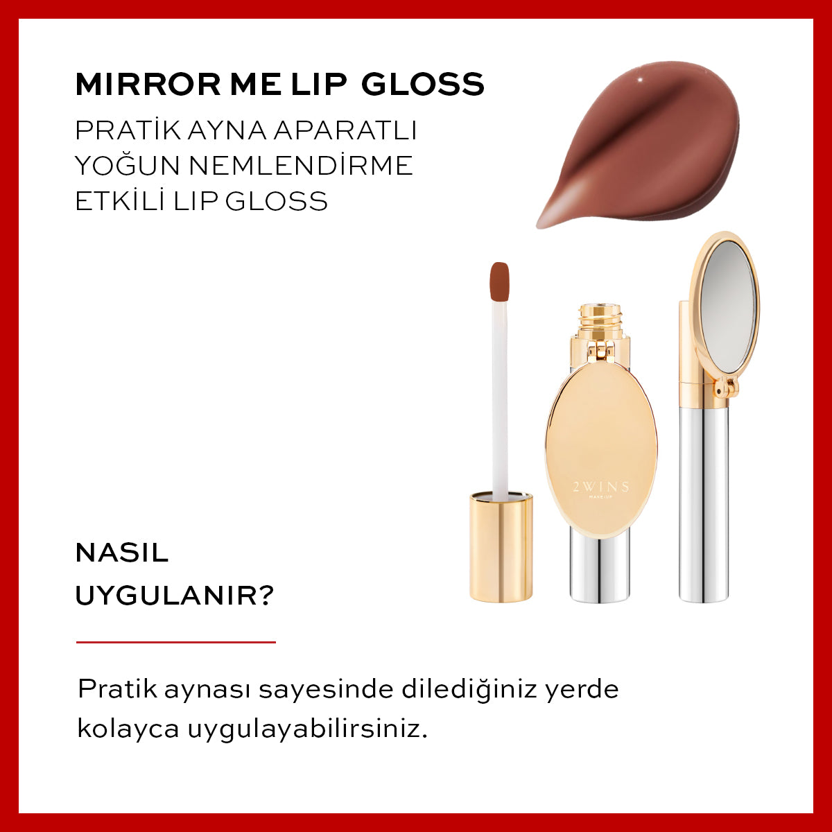 Mirror Me Lip Gloss | Caramel Dream