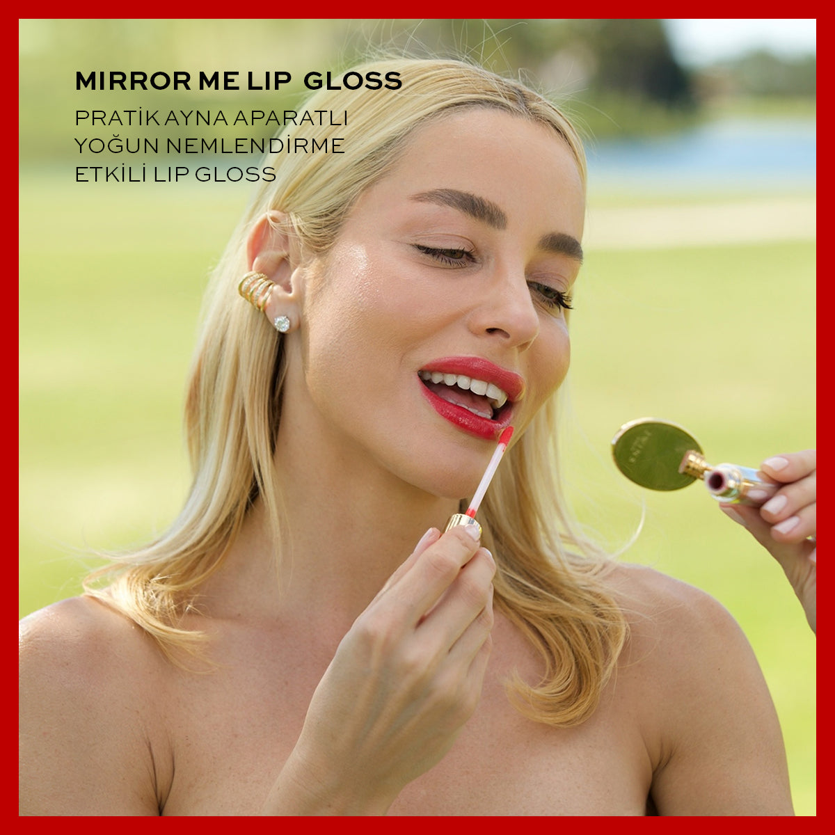 Mirror Me Lip Gloss | Red Toffee