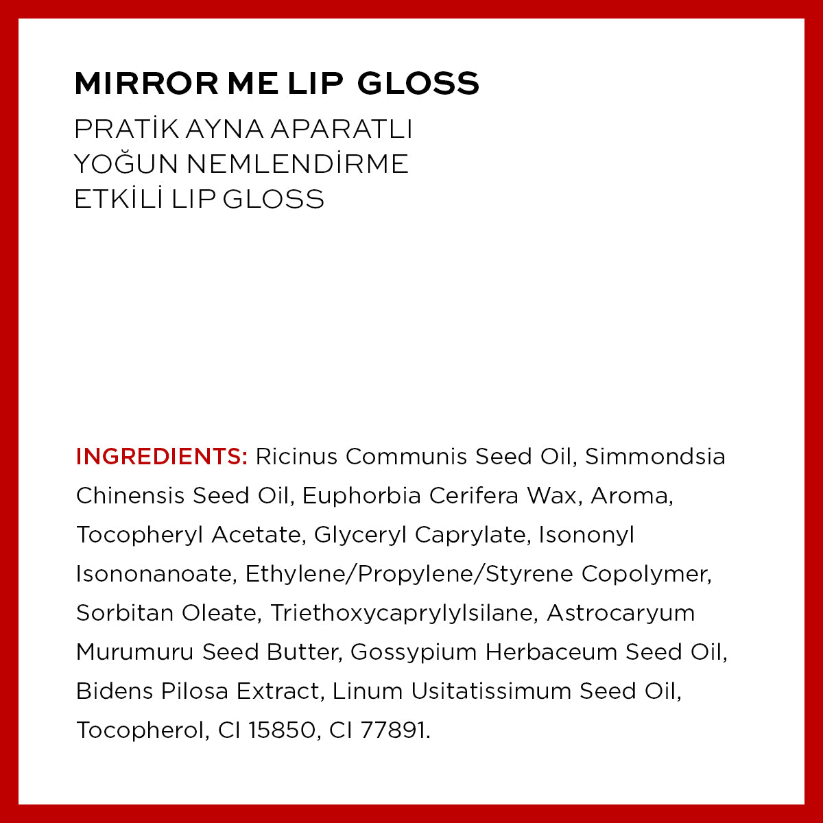 Mirror Me Lip Gloss | Caramel Dream