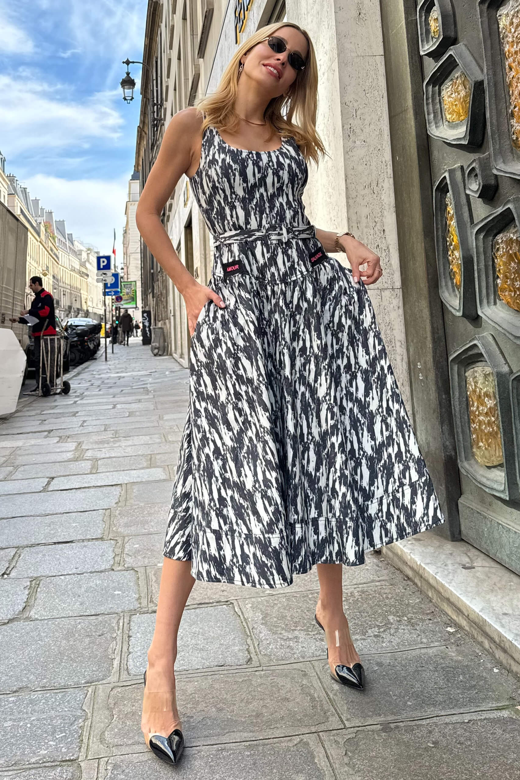 Amour Savage Dress - Black