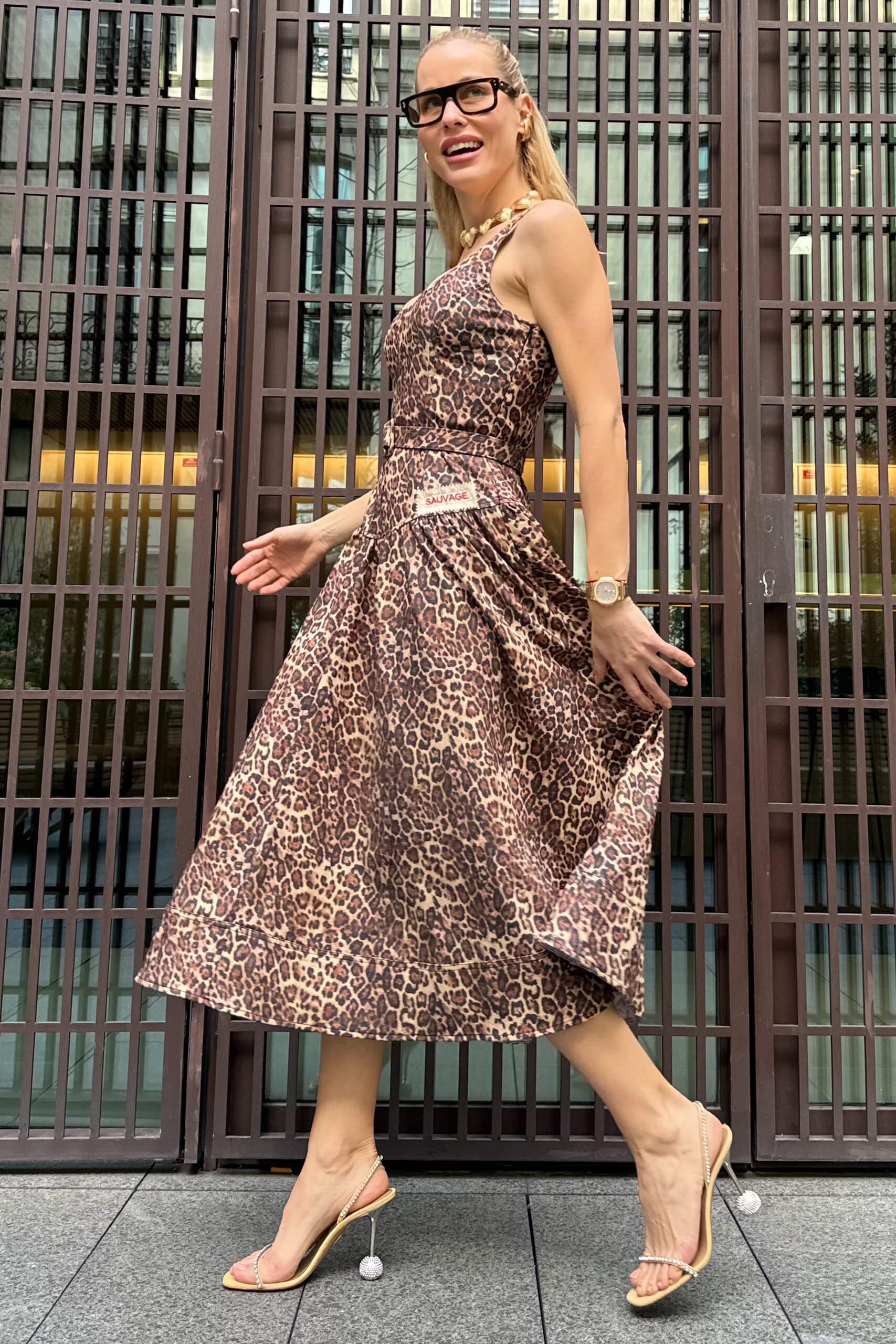 Amour Savage Dress - Leo