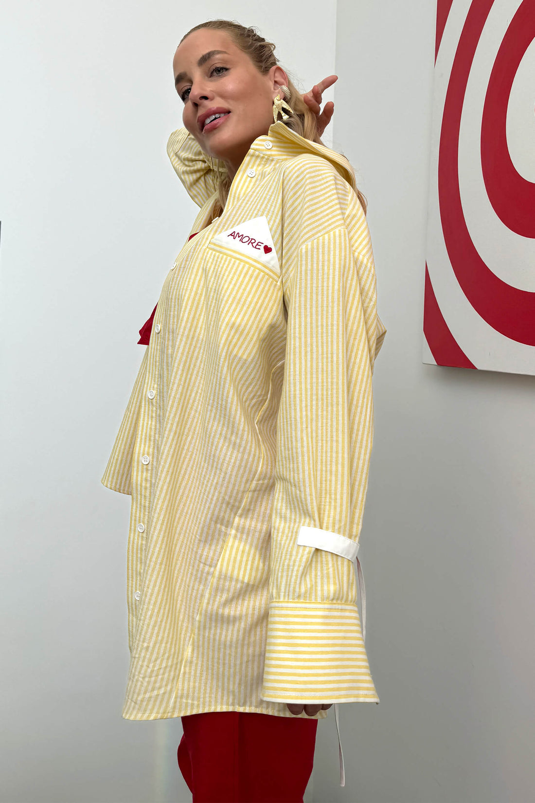 Amore Shirt - Yellow