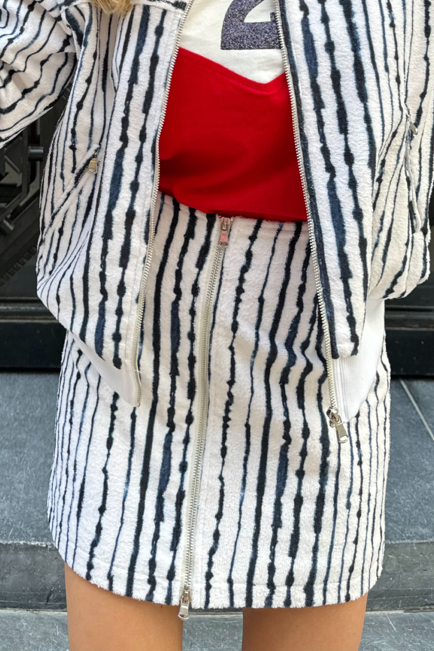 Spring Skirt - Stripe