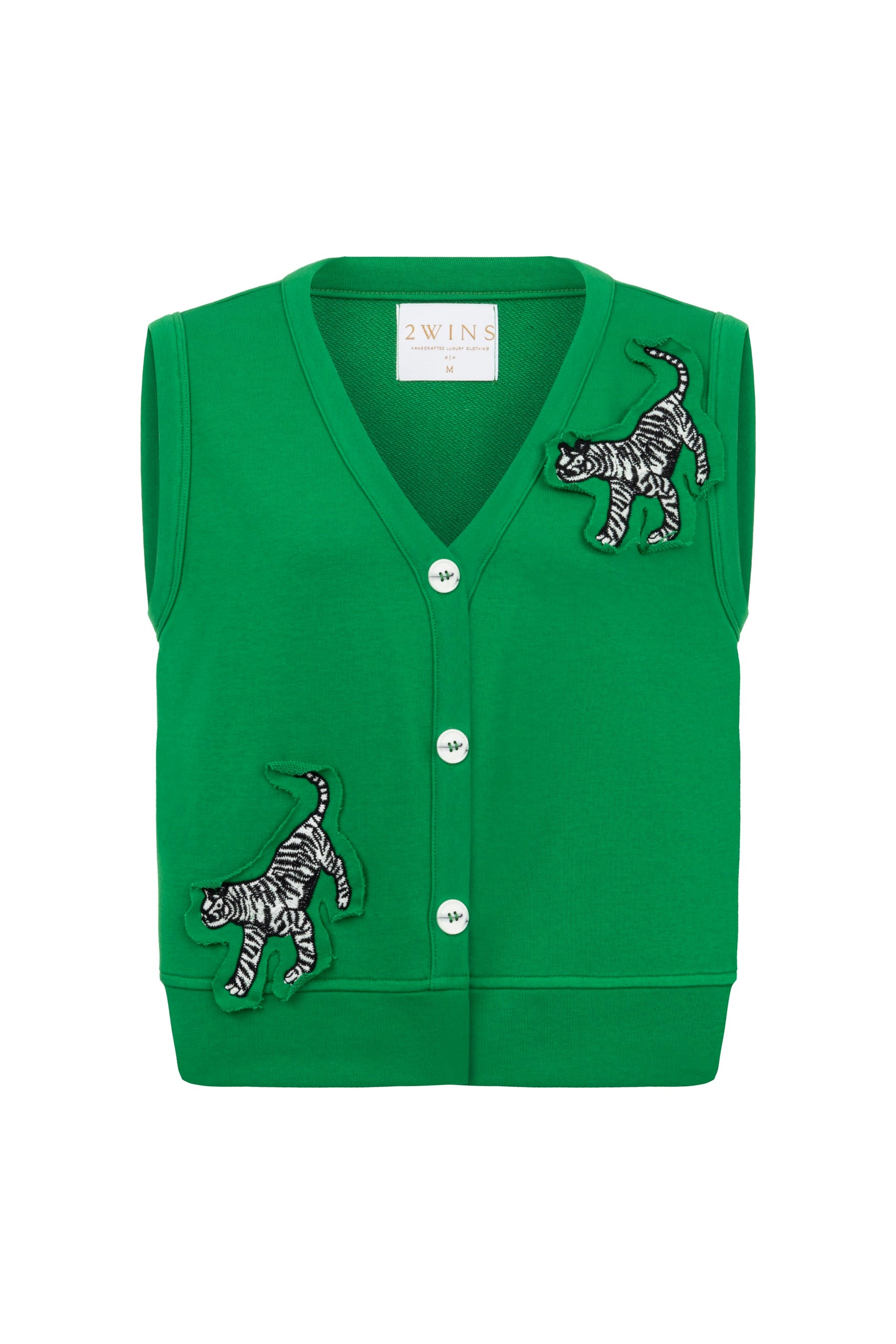 Fleur Vest - Green