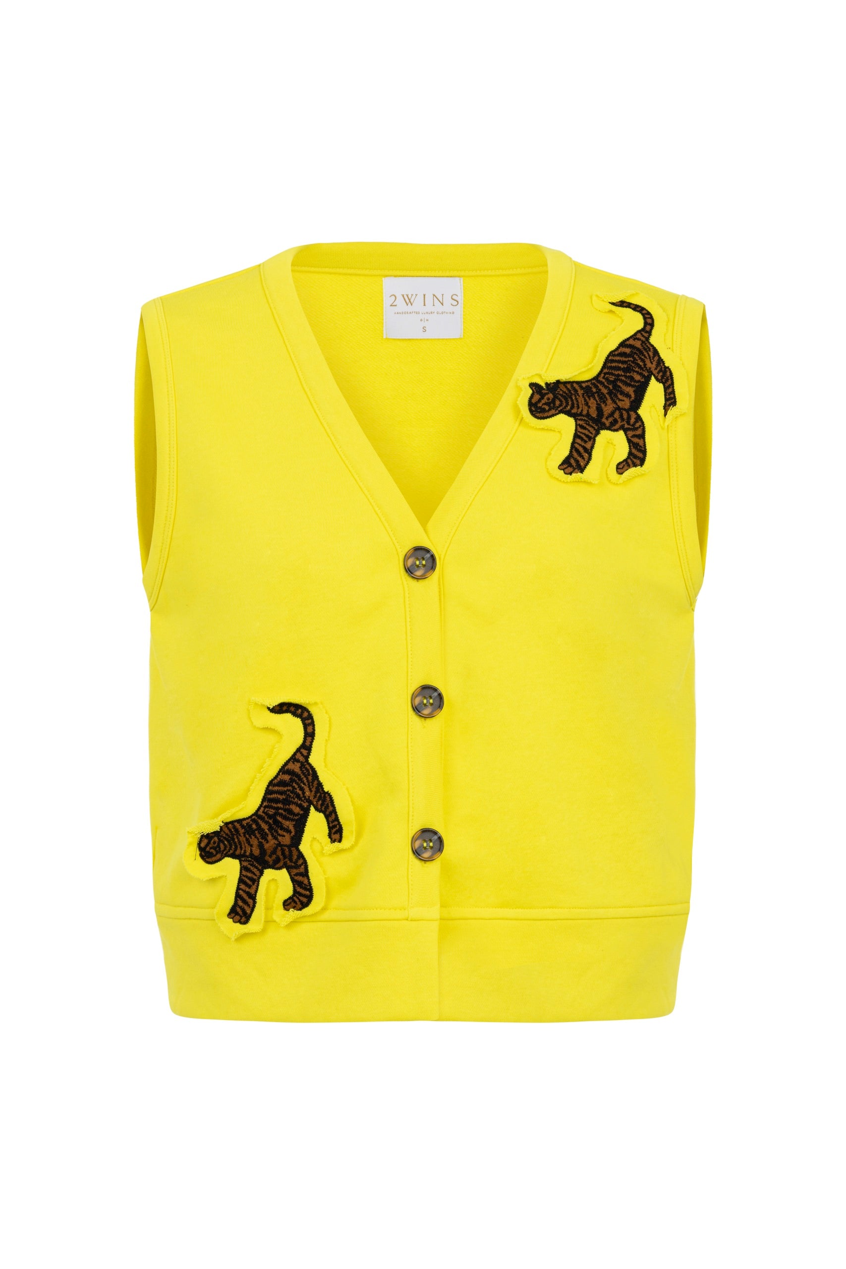 Fleur Vest - Yellow